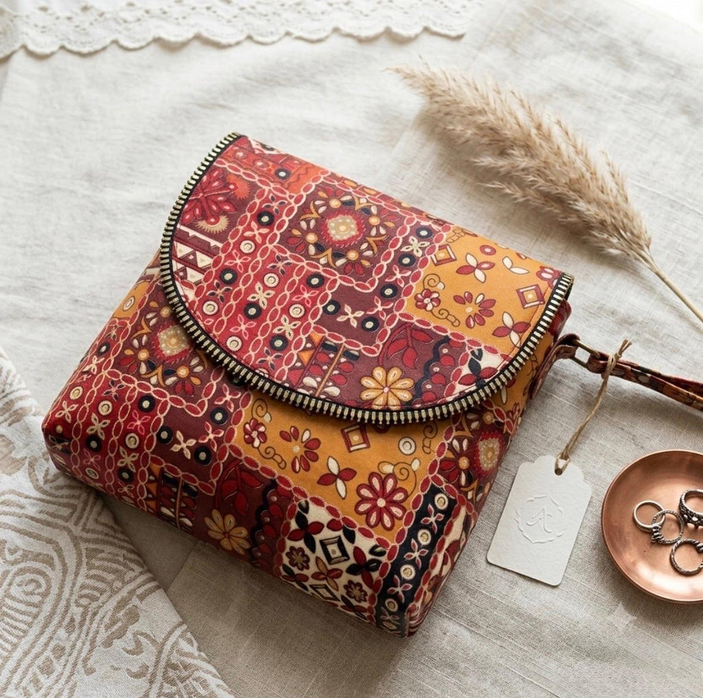 Handcrafted Bohemian Patchwork Handbag